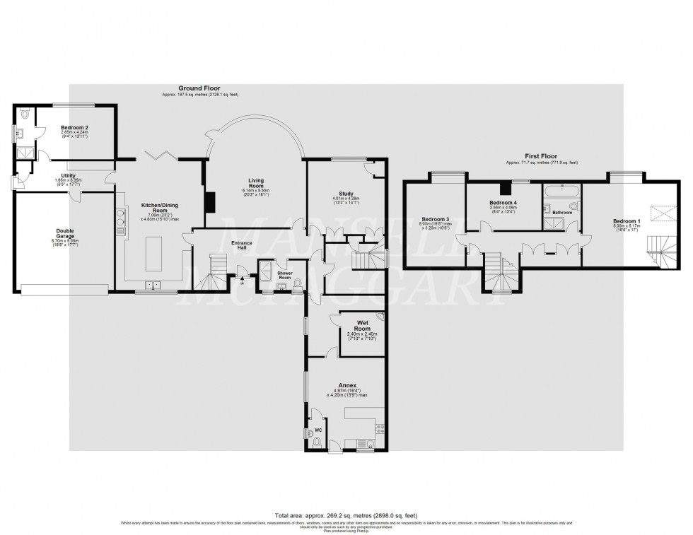 Floorplan for Cansiron Lane, Ashurst Wood, RH19