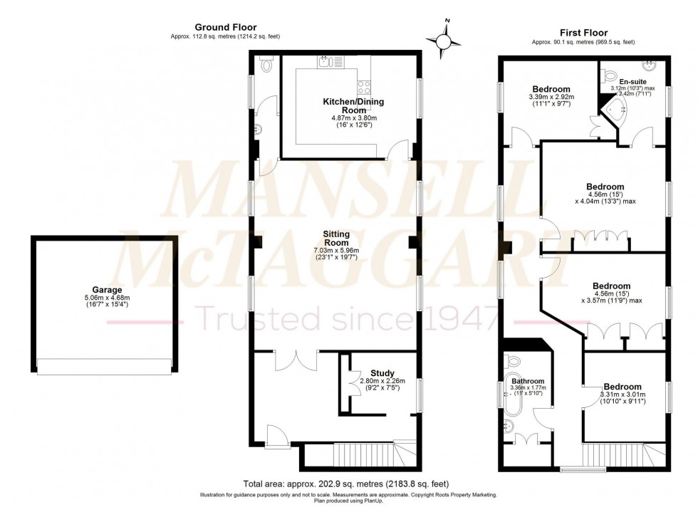 Floorplan for Mill Lane, North Chailey, BN8