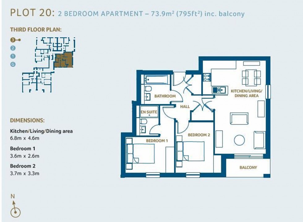 Floorplan for Church Road, Haywards Heath, RH16
