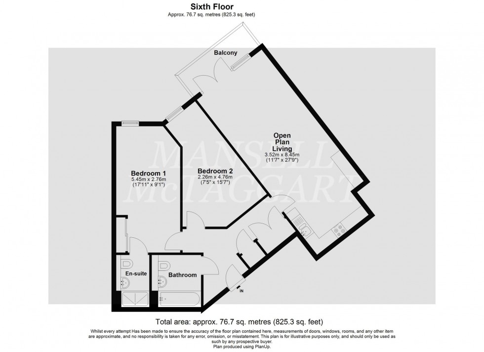 Floorplan for Ifield Road, Crawley, RH11