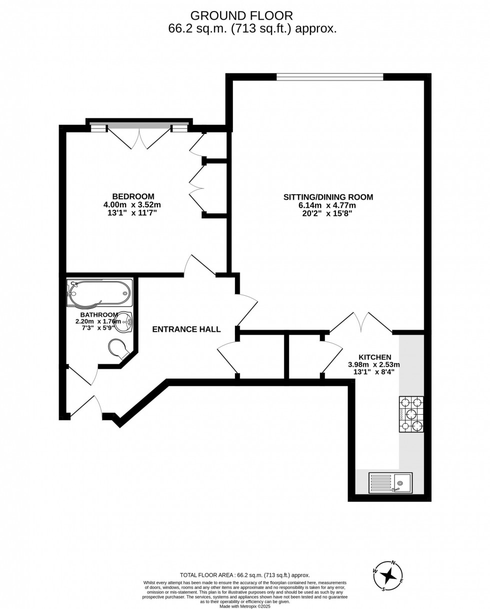 Floorplan for Highgate Road, Forest Row, RH18