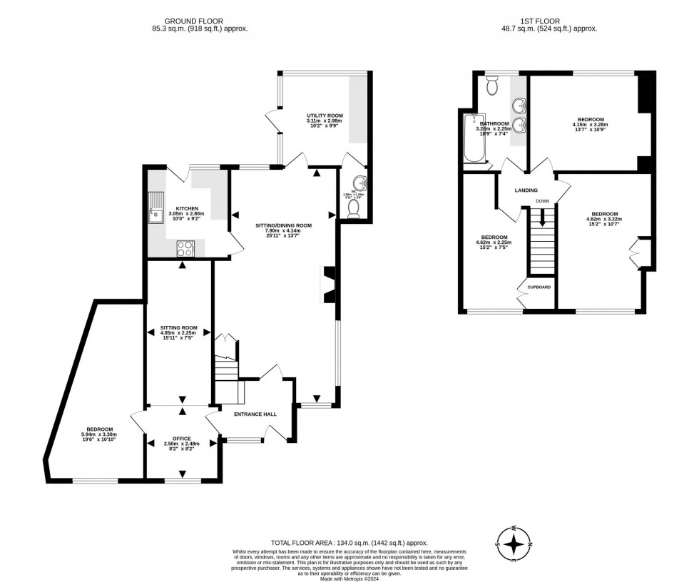Floorplan for Station Road, Sharpthorne, RH19