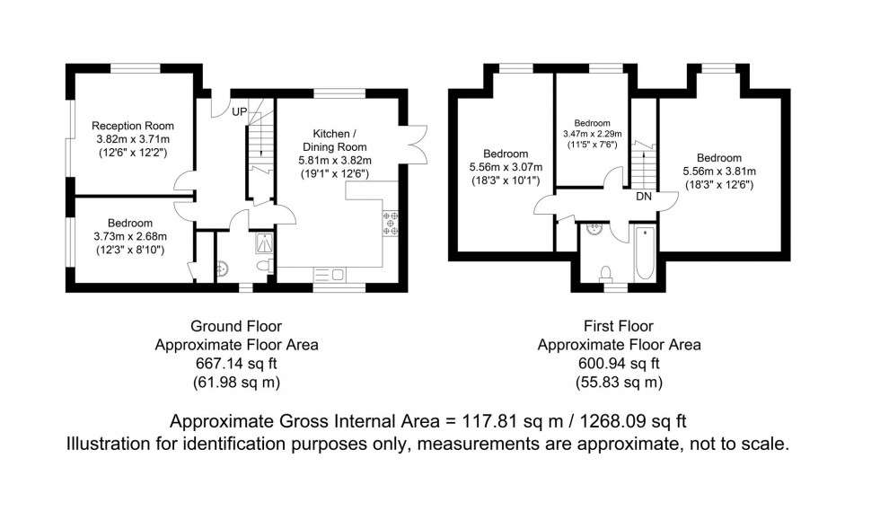 Floorplan for Mount Pleasant, Crowborough, TN6