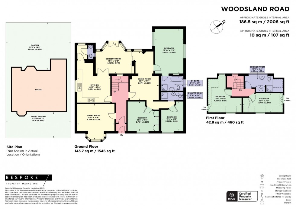 Floorplan for Woodsland Road, Hassocks, BN6