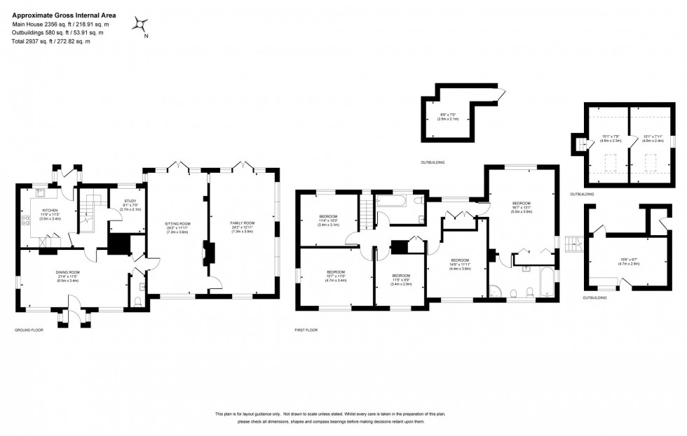Floorplan for Lyoth Lane, Lindfield, RH16