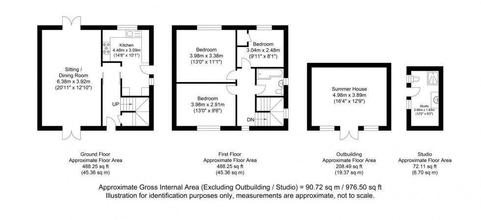 Floorplan for Queens Road, Lewes, BN7
