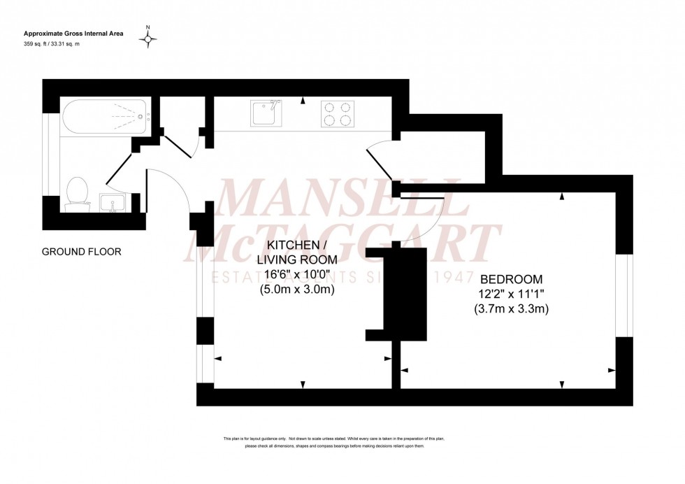 Floorplan for 3 Station Road, Plumpton Green, BN7