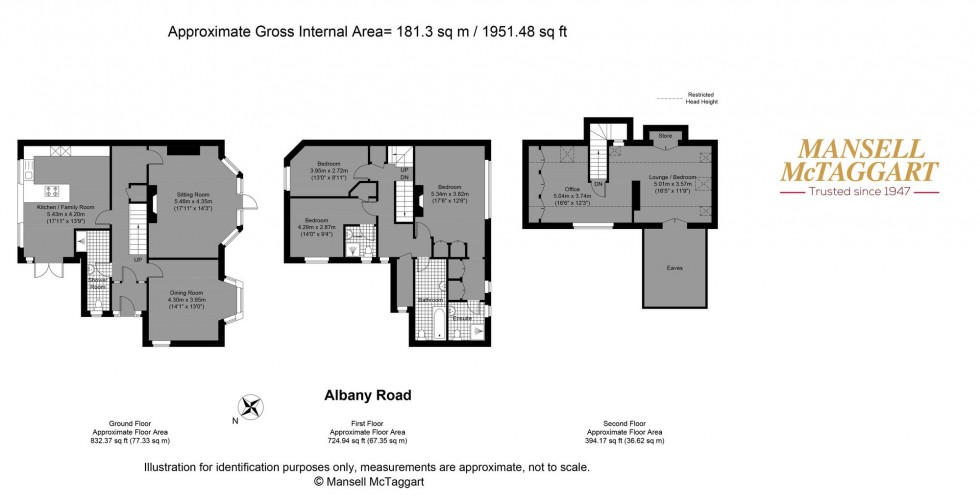 Floorplan for Albany Road, Seaford, BN25
