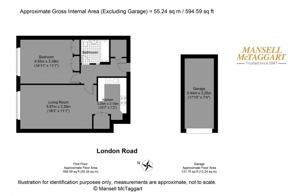 Floorplan for London Road, Brighton, BN1