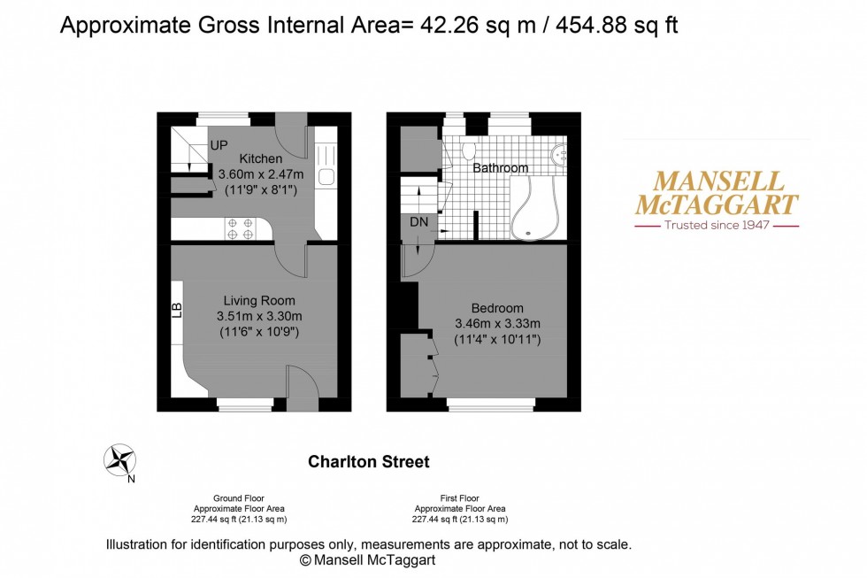 Floorplan for Charlton Street, Steyning, BN44