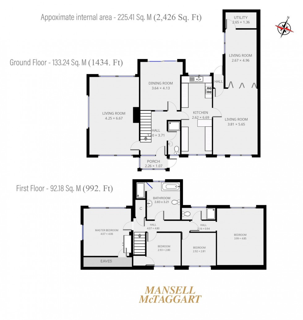 Floorplan for Crowborough Road, Nutley, TN22