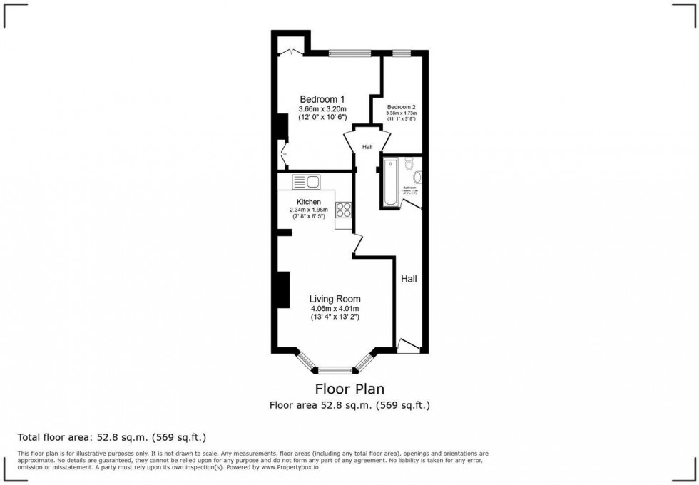 Floorplan for Lansdowne Street, Hove, BN3