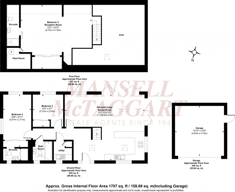 Floorplan for Cuckfield Road, Burgess Hill, RH15