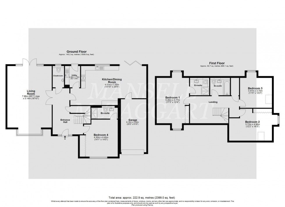 Floorplan for West Park Road, Copthorne, RH10