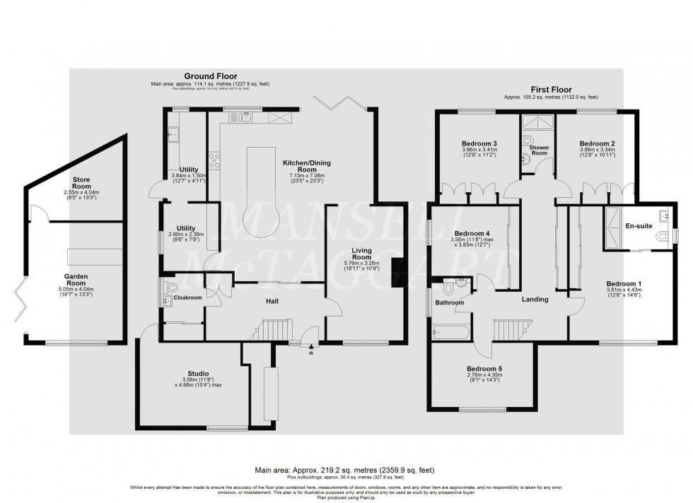Floorplan for Milton Mount Avenue, Crawley, RH10