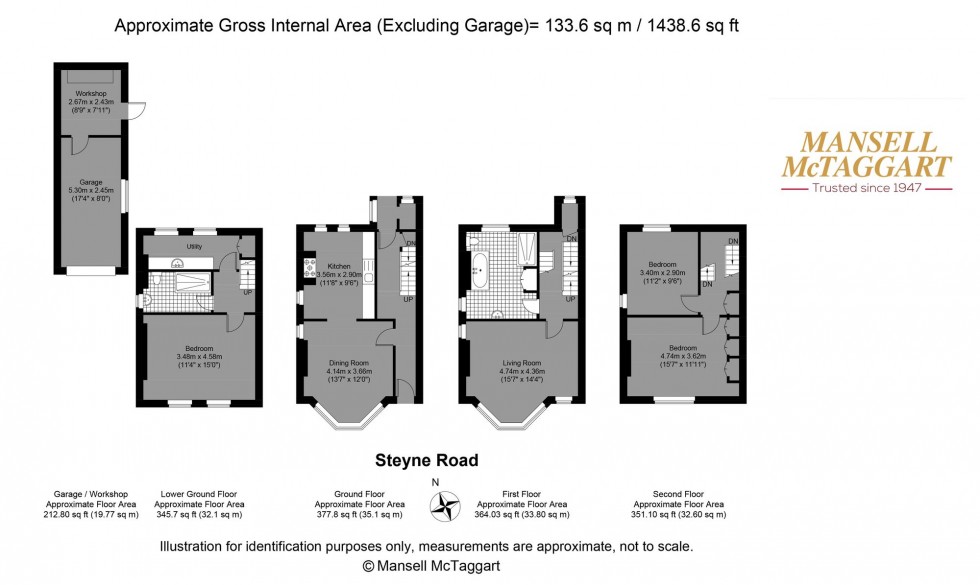 Floorplan for Steyne Road, Seaford, BN25