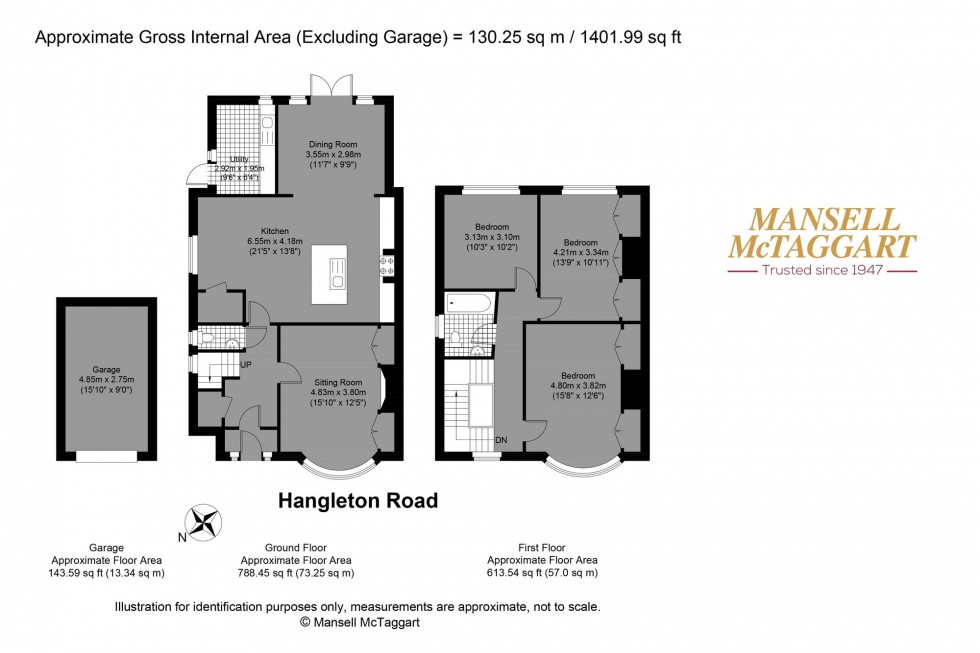 Floorplan for Hangleton Road, Hove, BN3