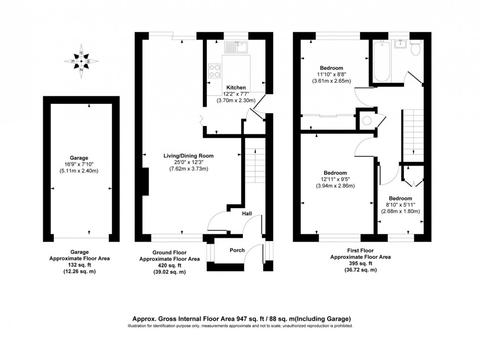 Floorplan for Beech Hill, Haywards Heath, RH16