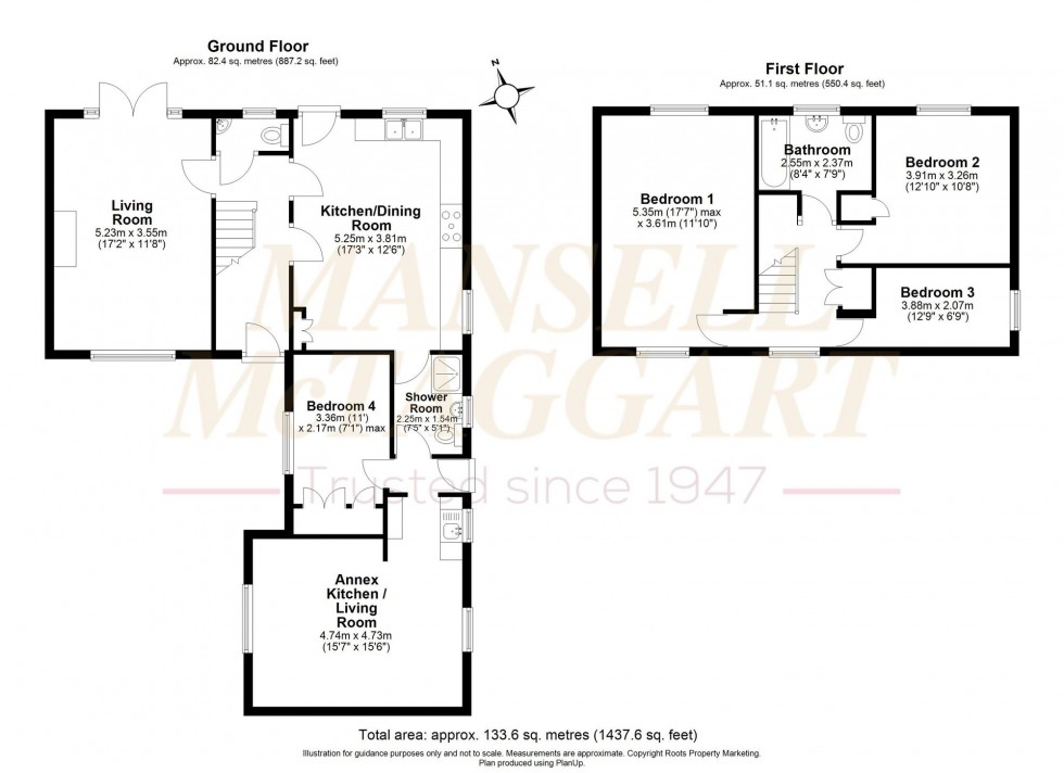 Floorplan for South Rough, Newick, BN8