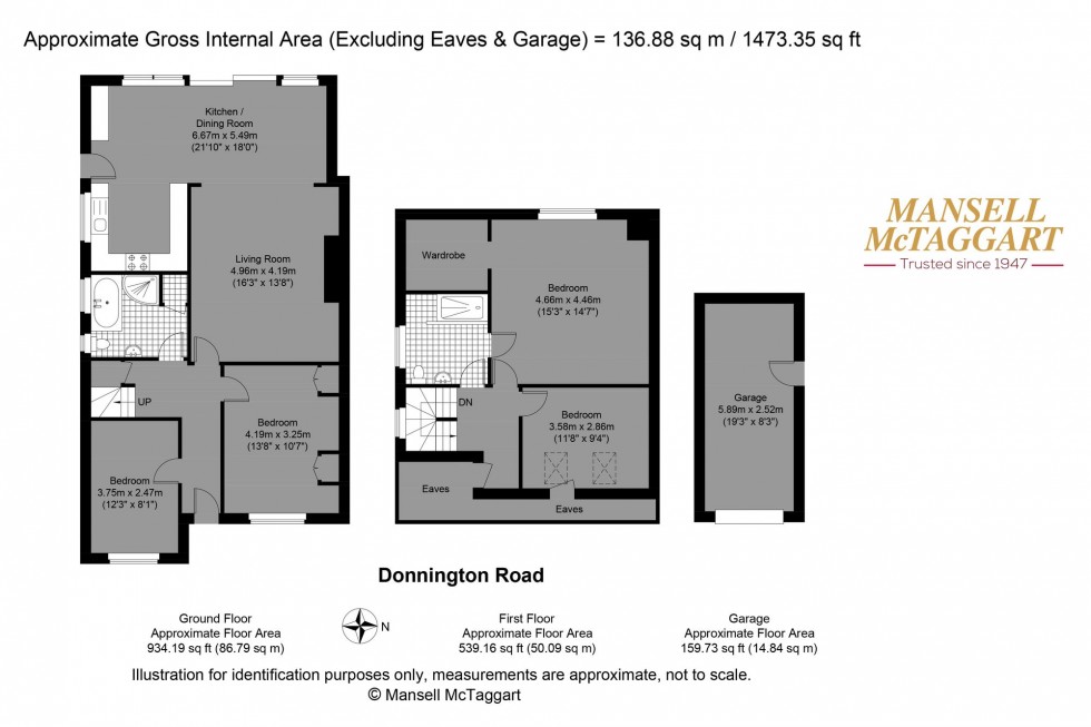 Floorplan for Donnington Road, Brighton, BN2