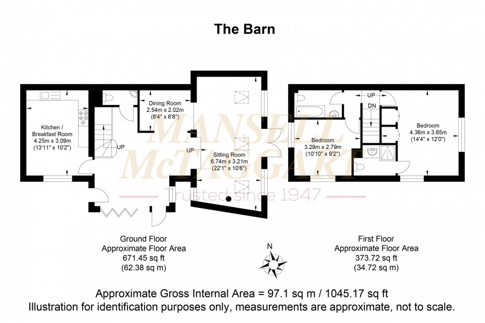 Floorplan for High Street, Ditchling, BN6