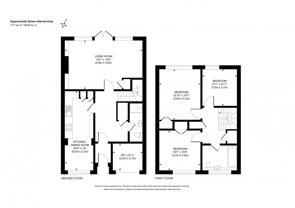 Floorplan for Barnmead, Haywards Heath, RH16