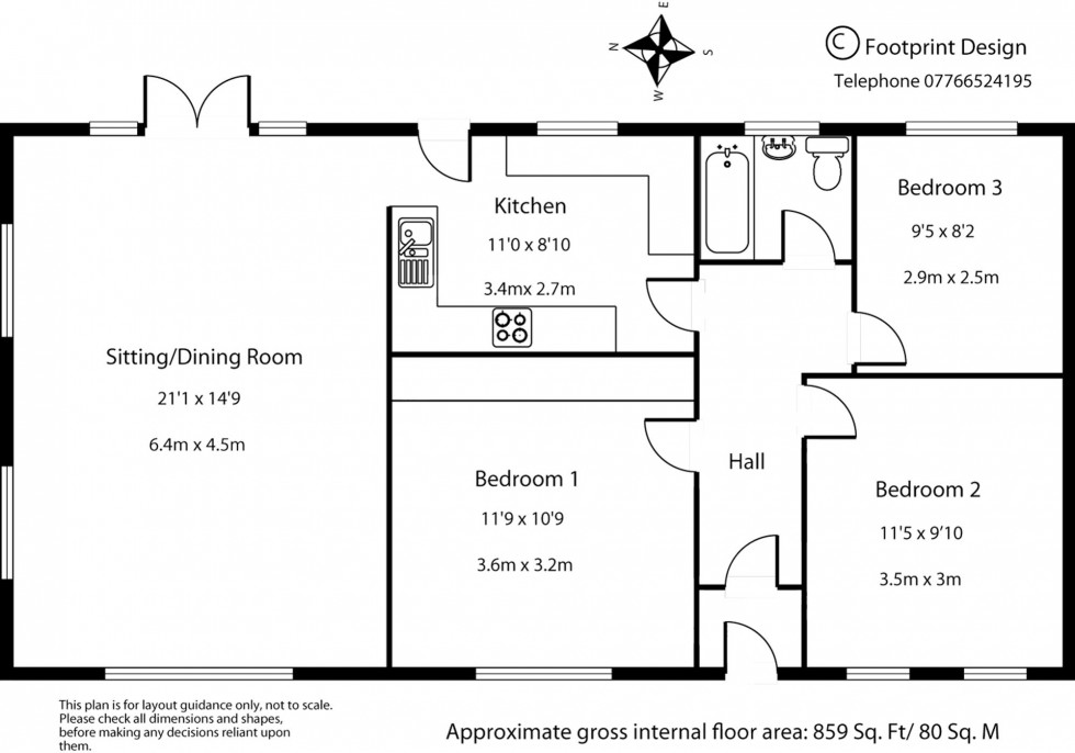 Floorplan for Vale Road, Haywards Heath, RH16