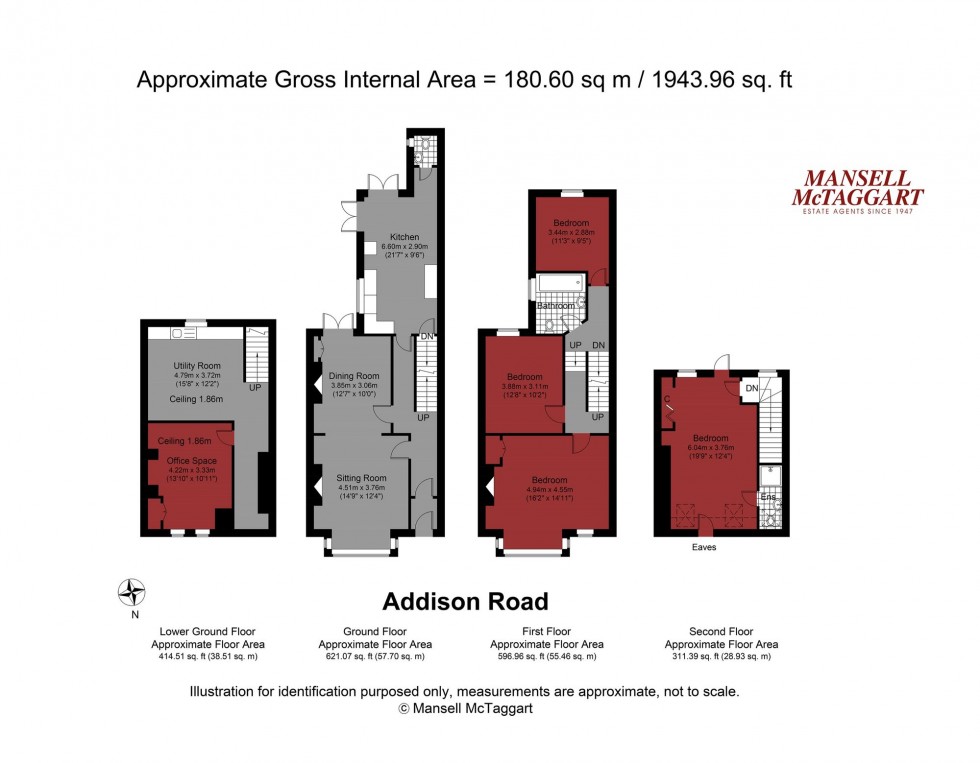 Floorplan for Addison Road, Hove, BN3
