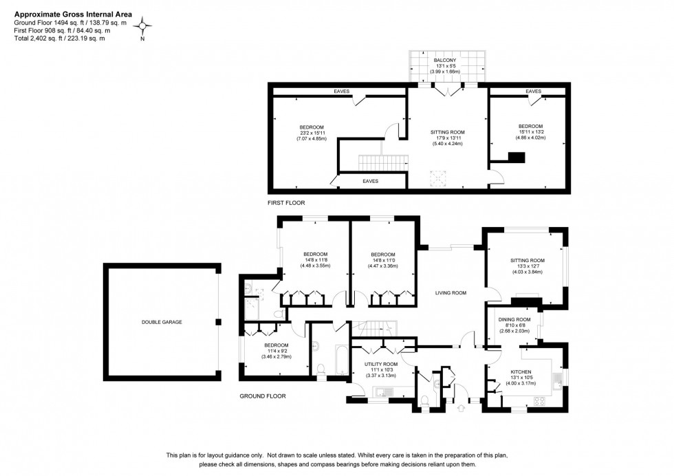 Floorplan for Wivelsfield Green, Haywards Heath, RH17