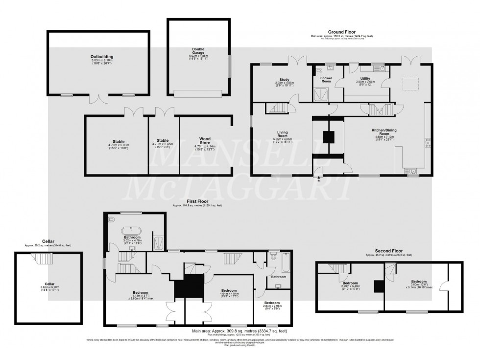 Floorplan for East Street, Turners Hill, RH10