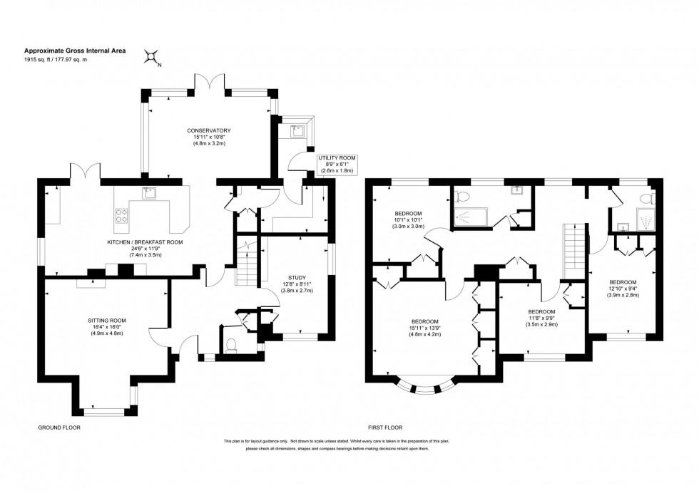 Floorplan for Boxes Lane, Horsted Keynes, RH17