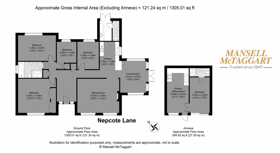 Floorplan for Nepcote Lane, Findon, BN14