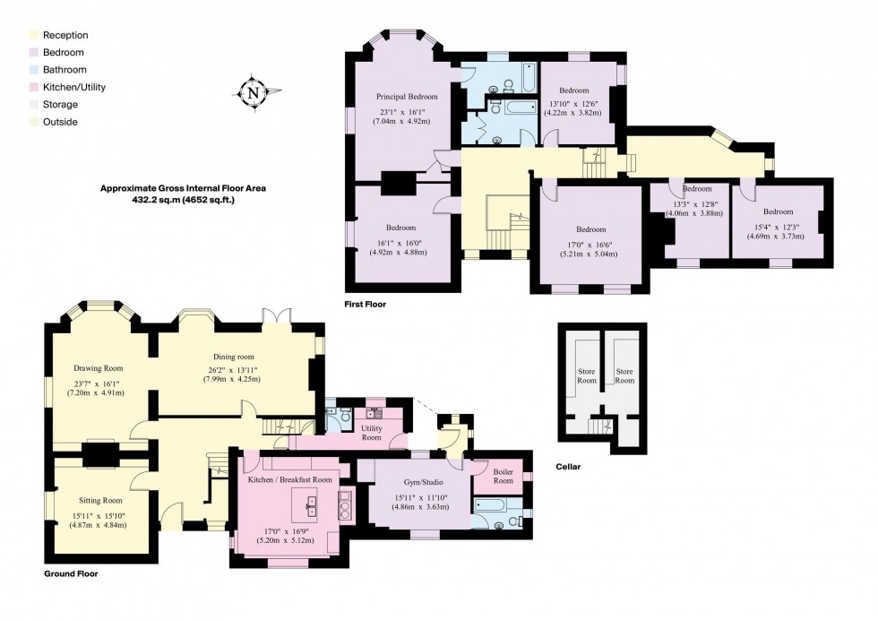 Floorplan for Glenmore Road, Crowborough, TN6