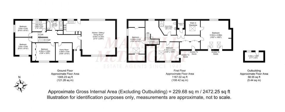 Floorplan for Hengist Close, Horsham, RH12