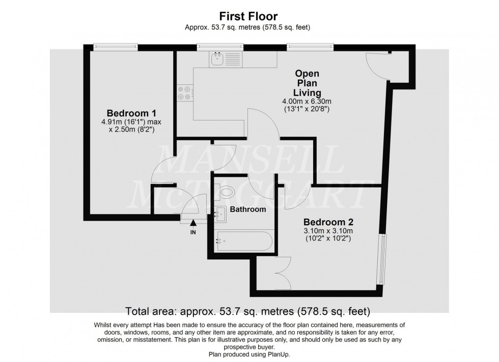 Floorplan for High Street, Horley, RH6