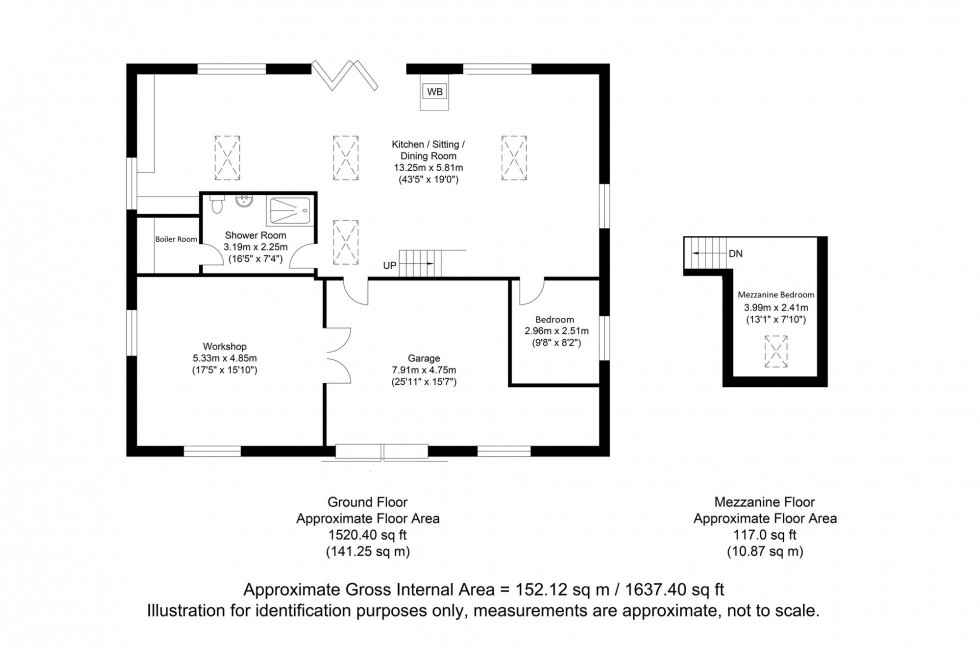 Floorplan for Barcombe Mills, Barcombe, BN8