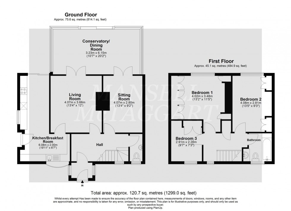 Floorplan for Alicia Avenue, Crawley, RH10