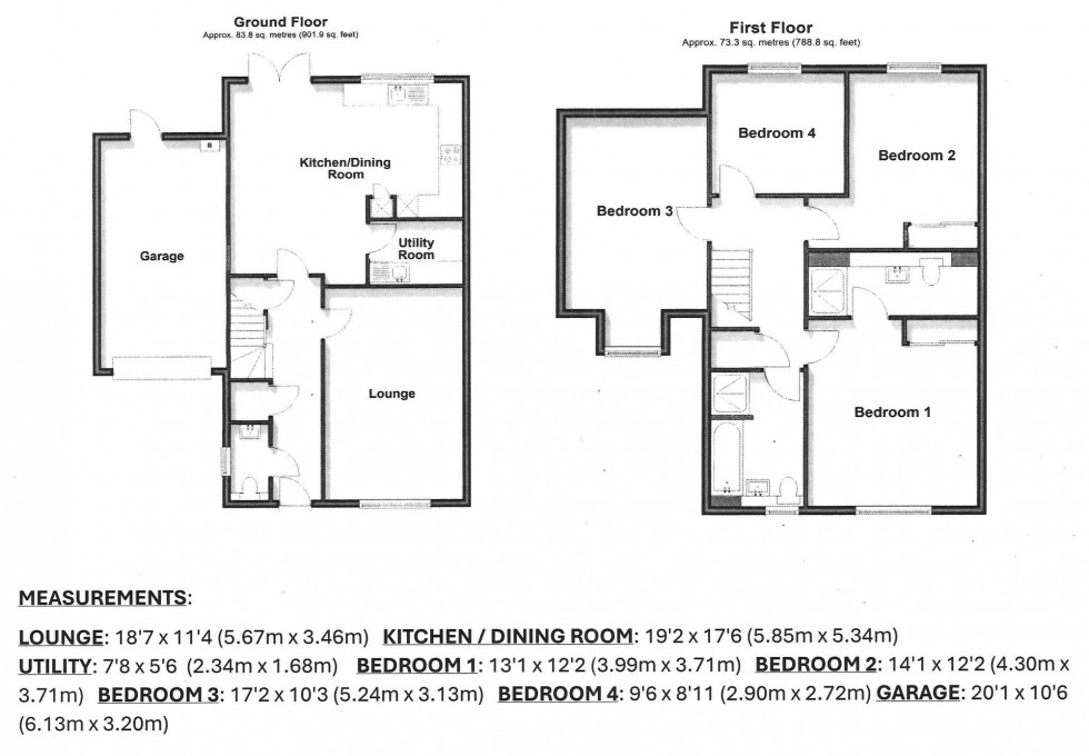 Floorplan for Swallow Rise, Scaynes Hill, RH17
