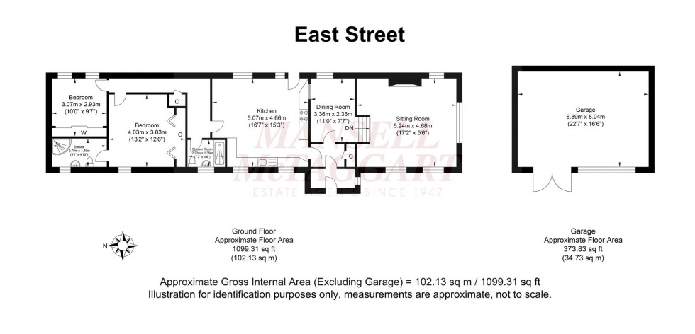 Floorplan for East Street, Billingshurst, RH14
