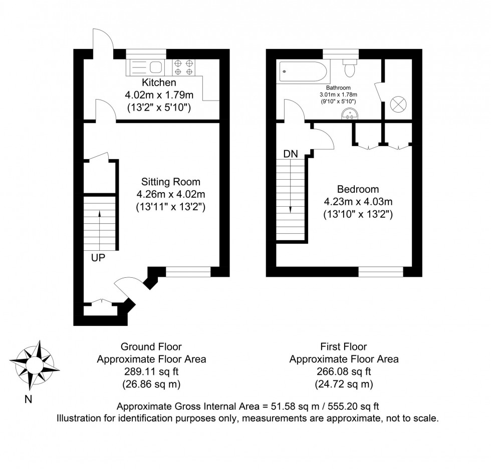 Floorplan for Mill Lane, South Chailey, BN8