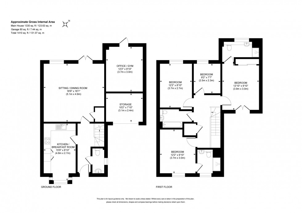 Floorplan for Chilton Grove, Lindfield, RH16