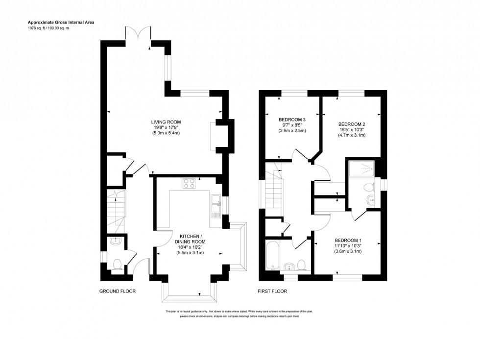 Floorplan for The Coppice, Haywards Heath, RH16