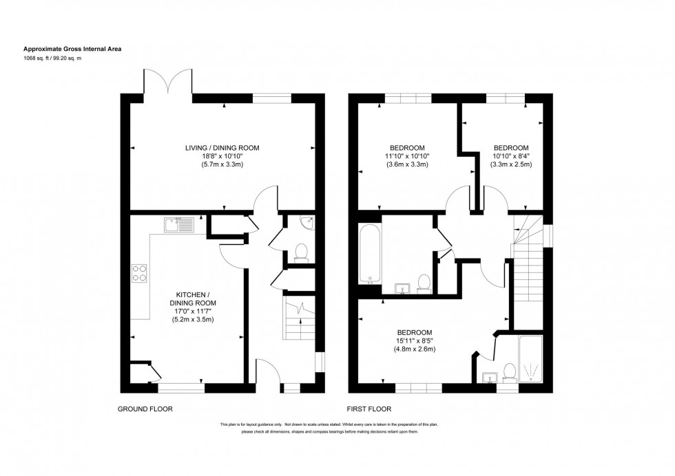 Floorplan for Ruppell Rise, Haywards Heath, RH16