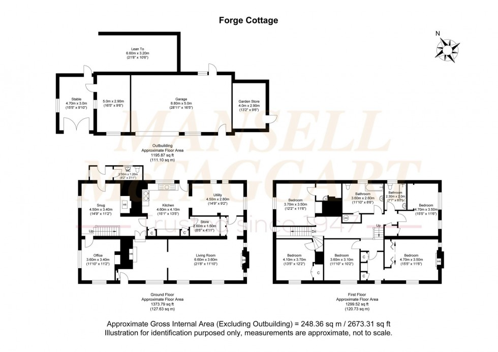 Floorplan for Withyham, Hartfield, TN7