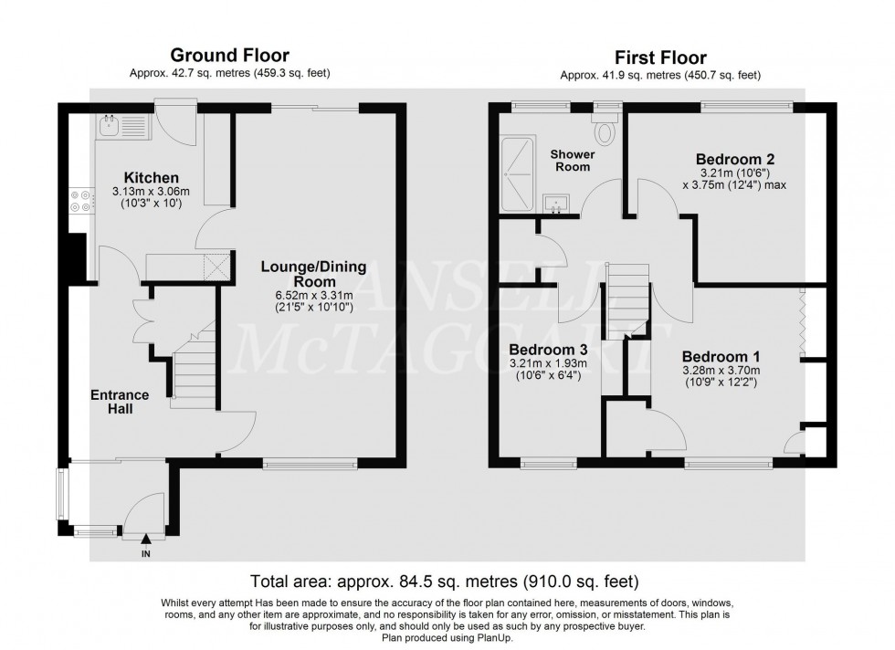 Floorplan for Walnut Lane, Crawley, RH11