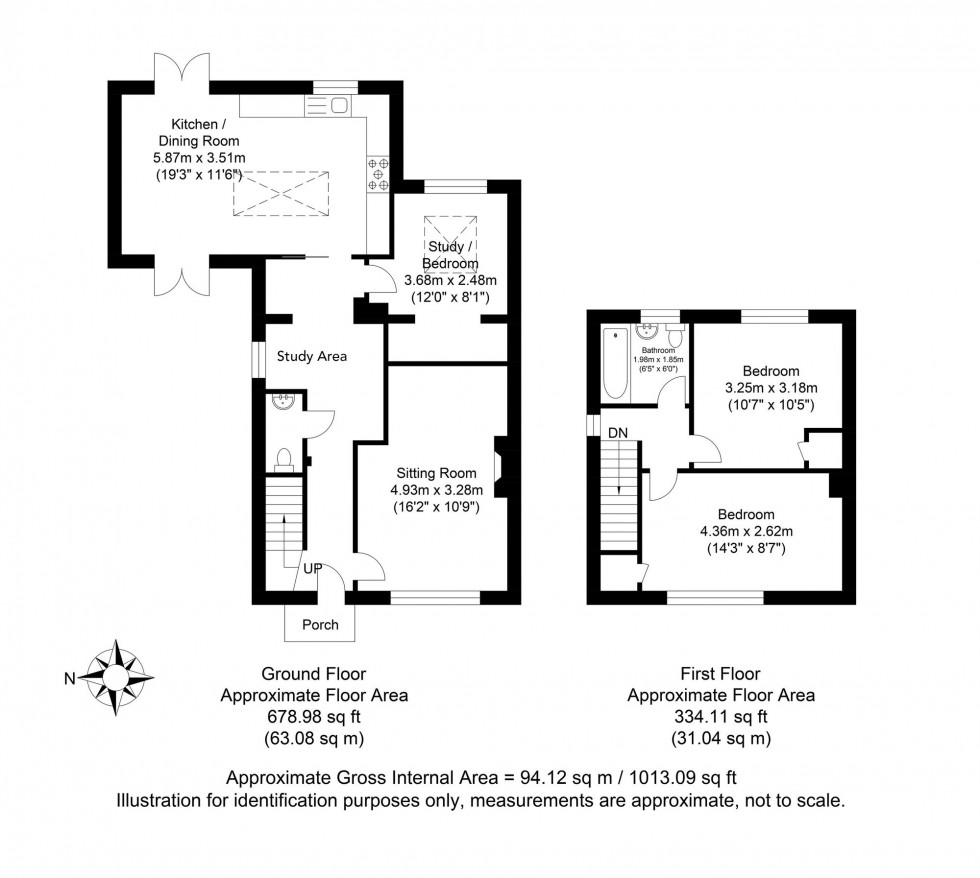 Floorplan for Deans Meadow, Barcombe, BN8