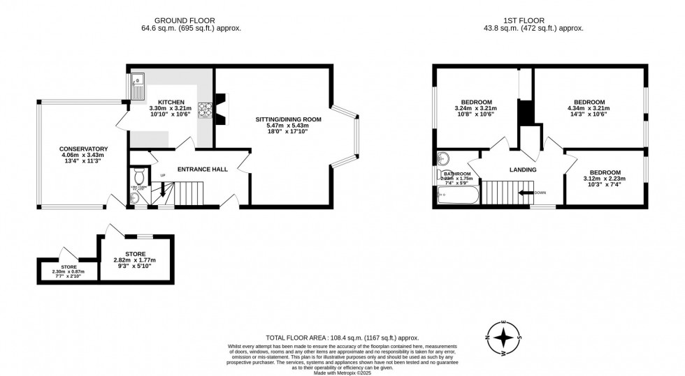 Floorplan for Deerswood Road, Crawley, RH11