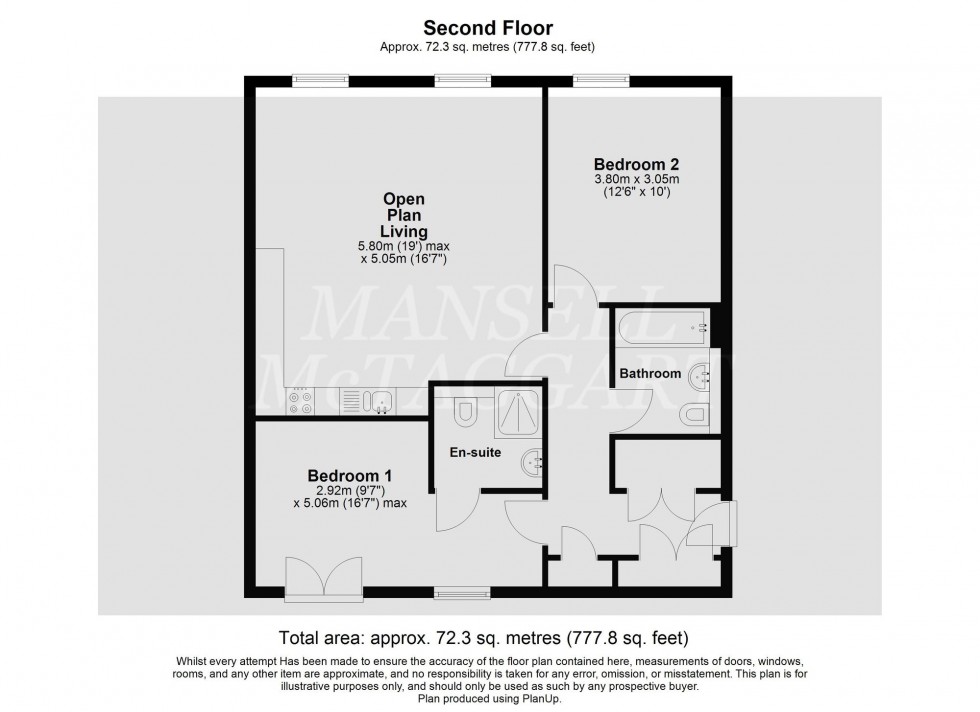Floorplan for Tulip Close, Topaz House Tulip Close, RH10