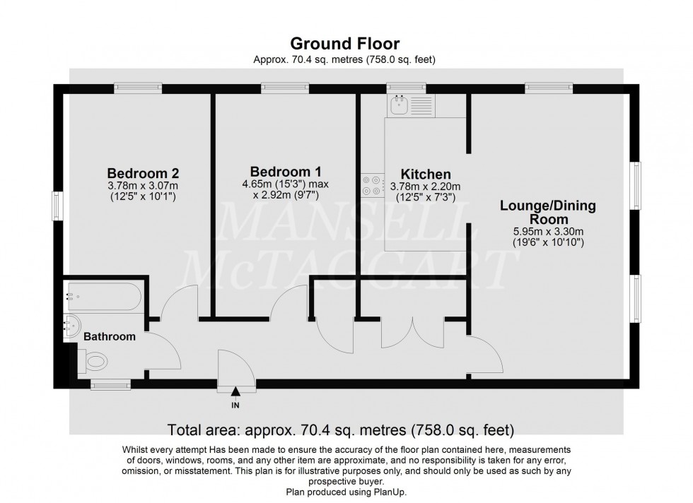 Floorplan for Daffodil Crescent, Crawley, RH10