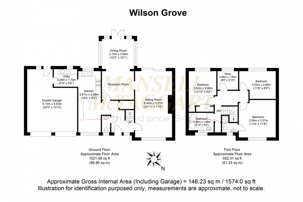 Floorplan for Wilson Grove, Uckfield, TN22